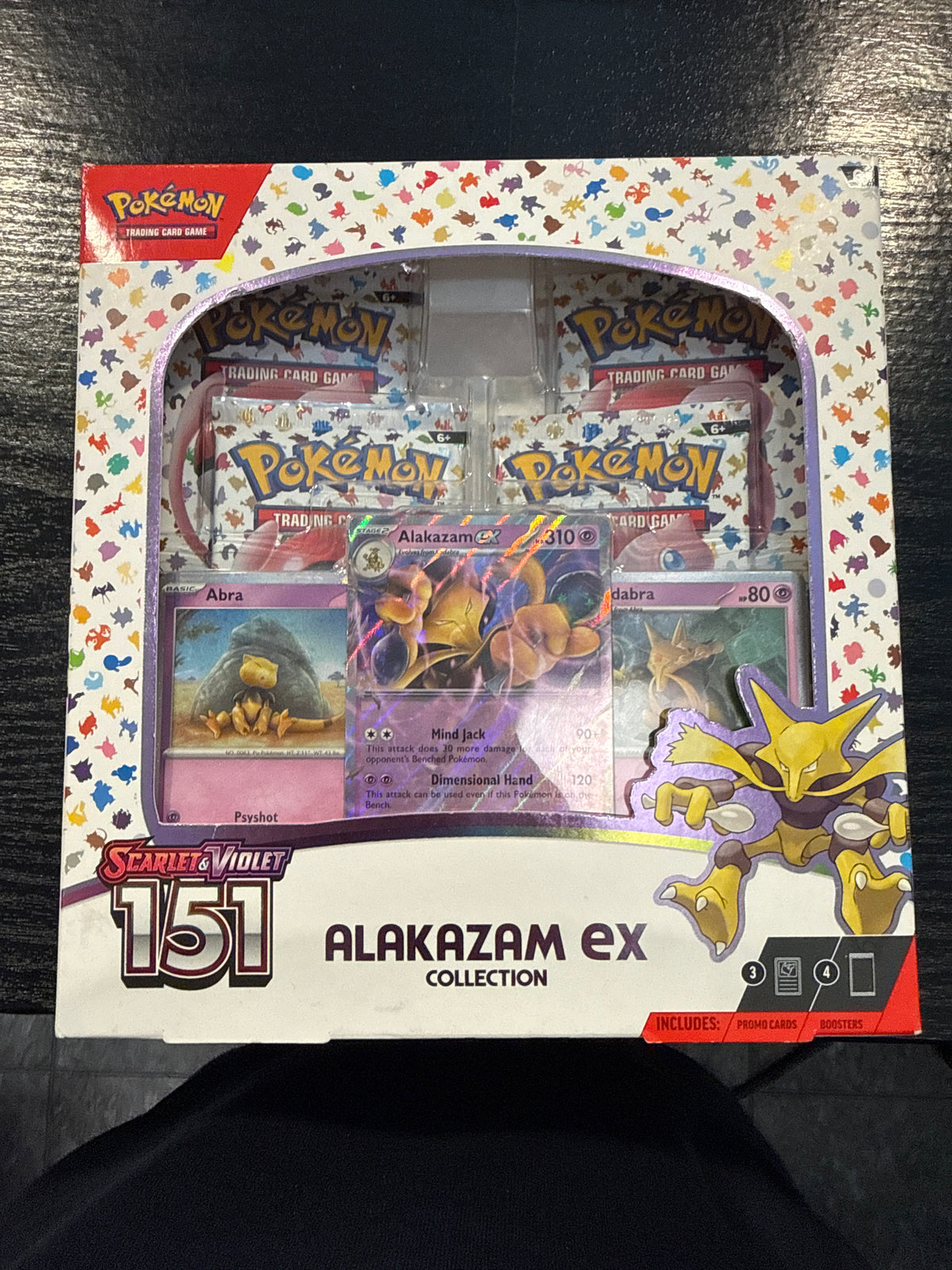 Scarlet & violet 151, Alakazam EX collection.