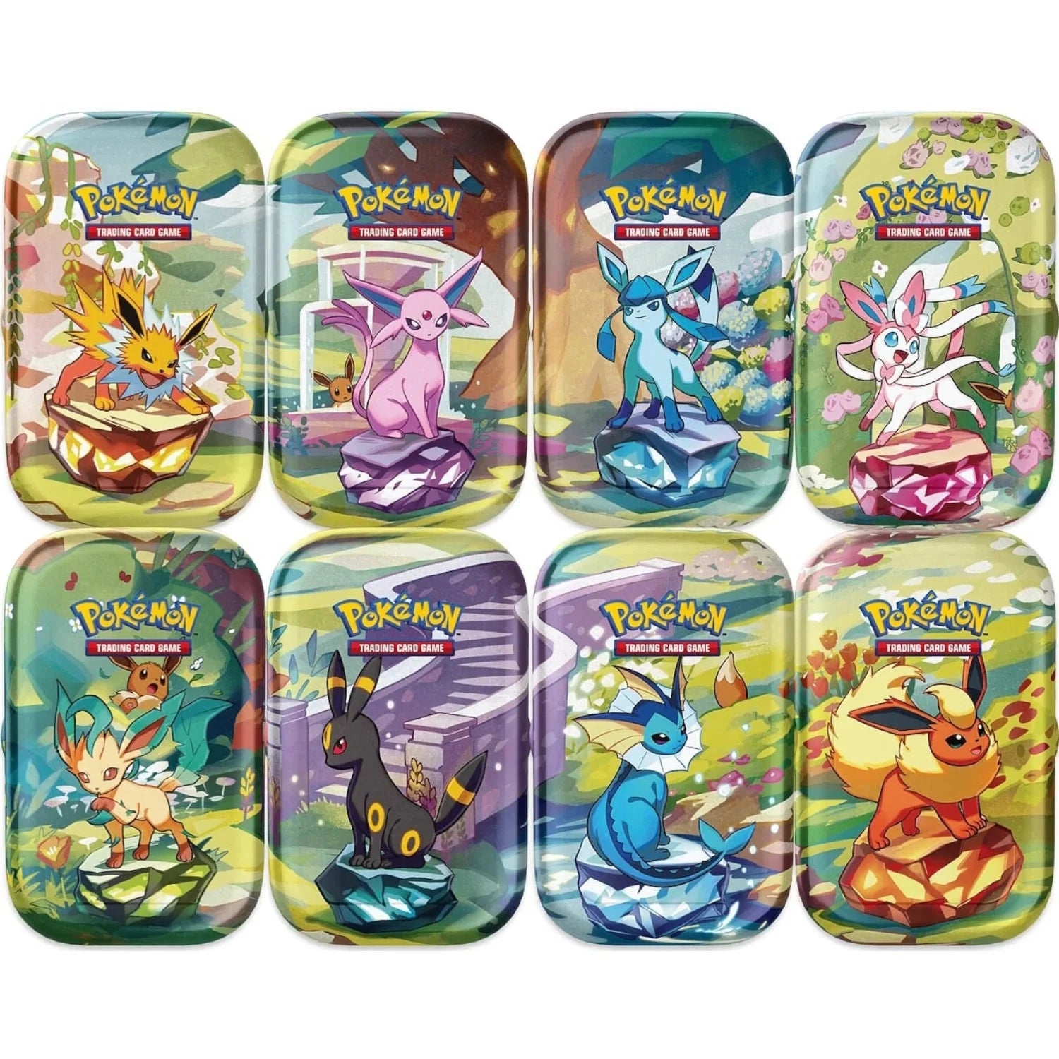 Pokemon Prismatic Evolutions Mini Tin