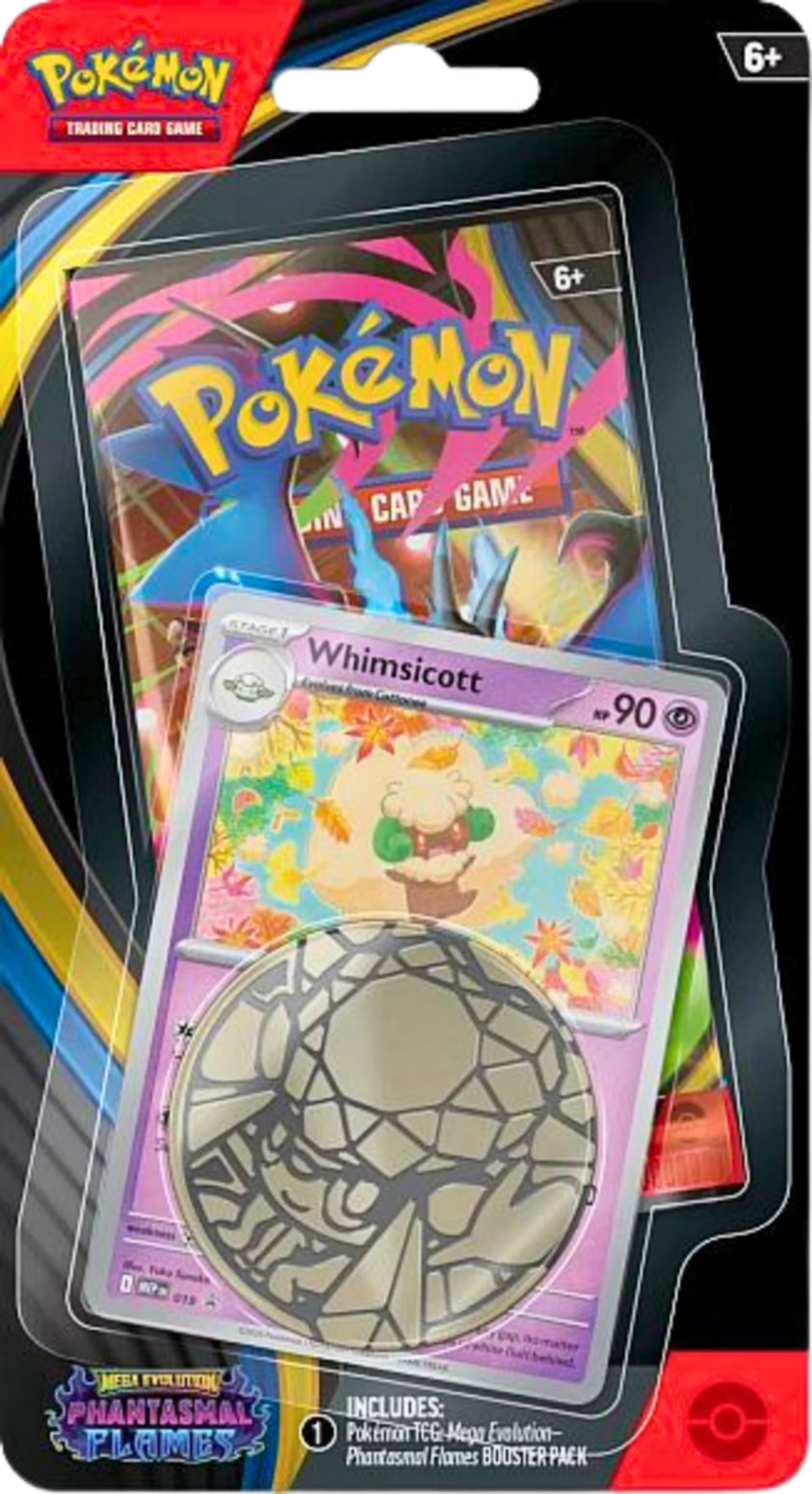 Pokémon – Phantasmal Flames Checklane Blister (1 Pack)