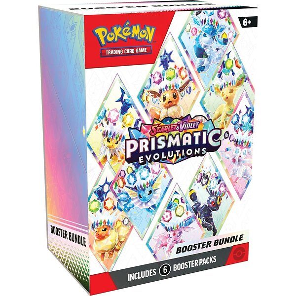 Pokemon Prismatic Evolutions Booster Bundle (6-pack) (Engelsk)